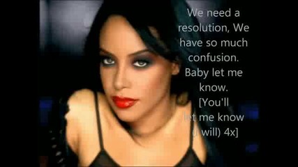 Aaliyah- We need a resolution