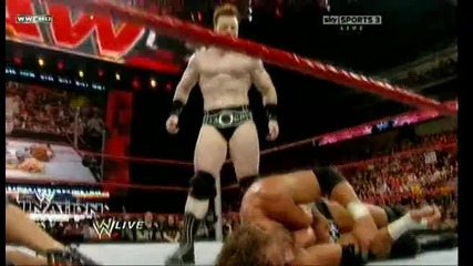 Wwe Raw 15.01.10 John Cena vs Triple H 