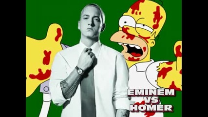 Eminem vs Homer Rap Battle 