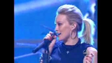 Hilary Duff - Wake Up Live