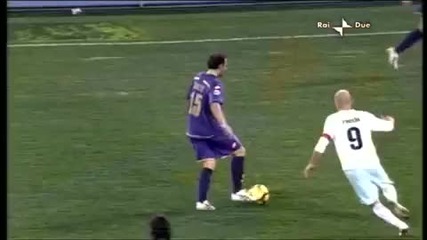 Lazio - Fiorentina 1 - 1 27 02 2010 Highlights And Goals 