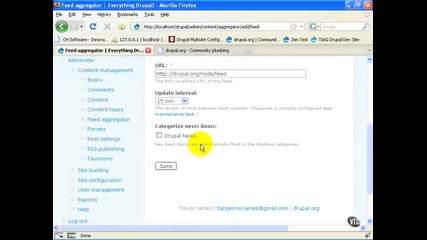 06 04. Aggregator Module pt. 2 (drupal уроци) 