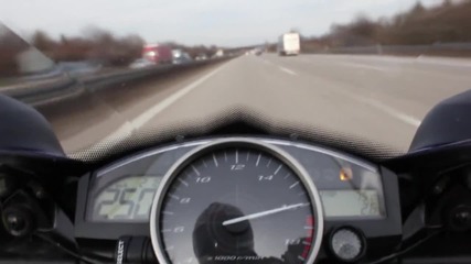 Yamaha R6 2007 Максимална скорост 295км/ч