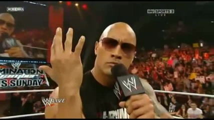 You can see me I can see you! Can you see me - The Rock Funny Moment