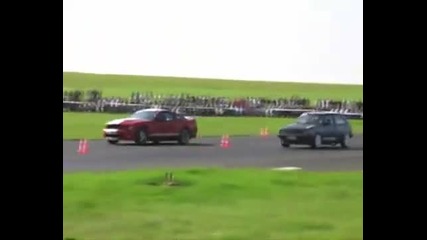 Ford mustang vs Golf biturbo 