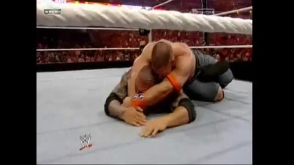 John Cena Beats Batista - Wrestlemania 26 