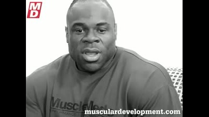 Kai Greene After the 2009 Olympia
