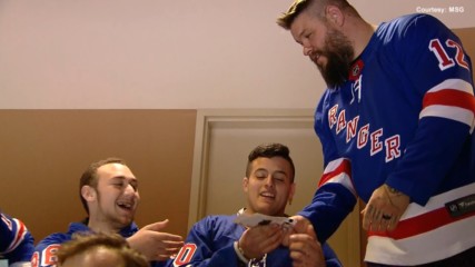 Kevin Owens hits the ice at MSG