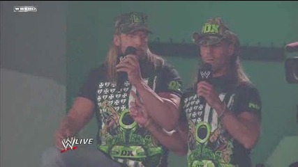 Raw The Legacy offers final words for Dx before Hell in a Cell