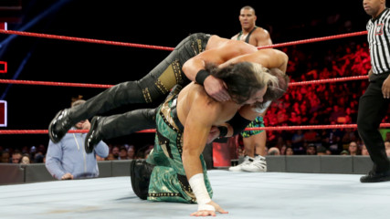Jason Jordan & Matt Hardy vs. The Miztourage: Raw, Sept. 25, 2017