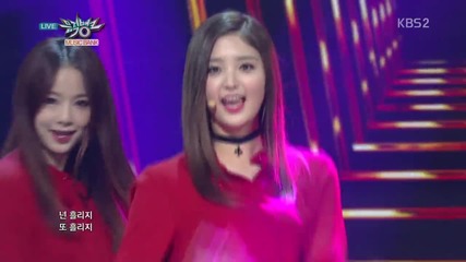 Exid - Up & Down @ 150109 Kbs Music Bank