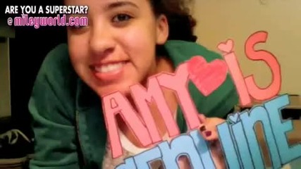 About Miley worlds Be a Star Top 6 Finalist - Amy 