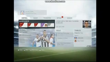 Начало Fifa 14 Manager mode Левски Сф. - еп. 3