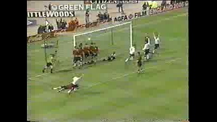 England Vs Spain Alan Shearer Euro 1996