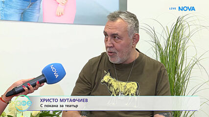 Христо Мутафчиев: С покана за театър | На кафе | 5 юни 2026