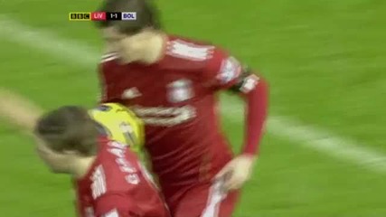 Liverpool 1 - 1 Bolton ( Torres ) 