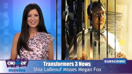 Shia Labeouf Misses Megan Fox On Transformers 3 