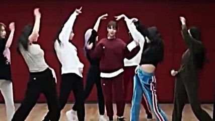 Twice yes or yes dance mirrored