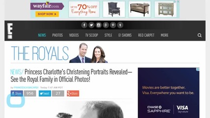 Princess Charlotte's Christening Portraits Revealed