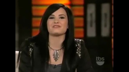Demi Lovato Interview - On Lopez Tonight - 11-16-09