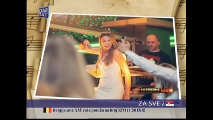 Rada Manojlovic - Estradne vesti - (TV DM Sat 09.04.2015.)