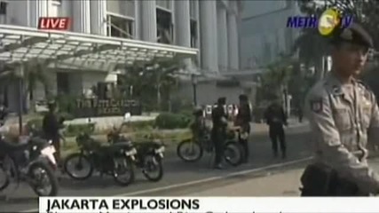 Камикадзета взривиха хотела на Бербо и Ман Юнайтед в Джакарта,  9 убити