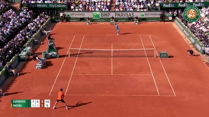 Novak Djokovic vs Rafael Nadal - French Open 2015