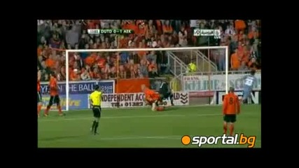 Дънди - Аек 0:1 
