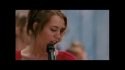 Miley - the Climb with bg subs ot hannah montana the movie 