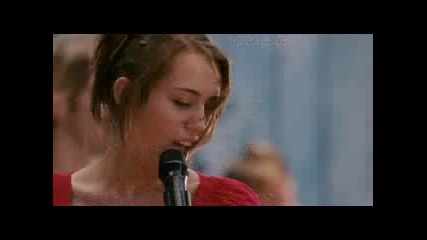 Miley - the Climb with bg subs ot hannah montana the movie