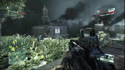 Crysis 2 Multiplayer Rooftops Gameplay 