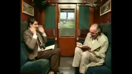 Mr Bean - Във влака Мн Смях !!!!!!!! 