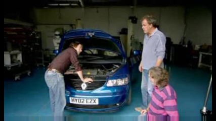 Renault Срещу Evo X - Top Gear Част 1