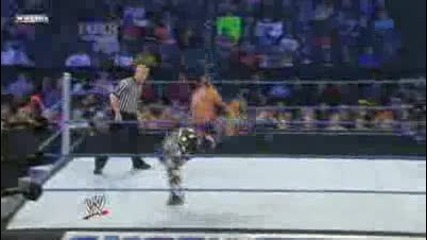 Smackdown 1.29.2010 Rey Mysterio vs Hbk at the main event 
