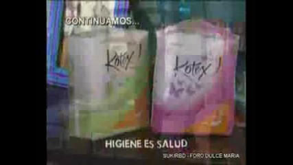 Dulce Maria - Comercial Kotex 2009 ` Lilchy