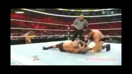 2009 Randy Orton vs Triple H vs John Cena 