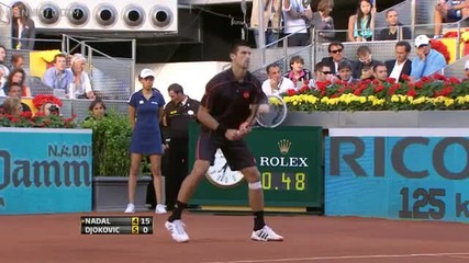 Nadal vs Djokovic - Madrid 2011 - The Full Match - Part 4/11!