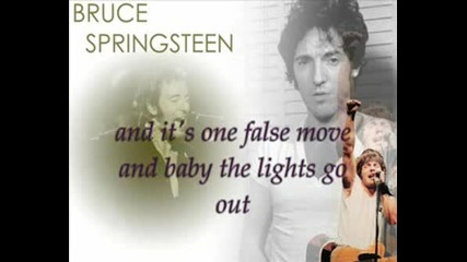 Bruce Springsteen - Point Blank (Текст)