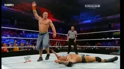 Джон Сина срещу Батиста Част 1/2 *extreme rules 2010*