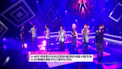 A-jax - Never let go @ Music Core (02.06.2012)