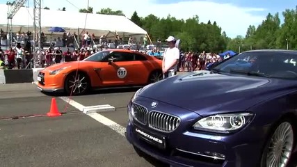 Bmw Alpina B6 vs Lamborghini L P - 560-4 vs Bmw M6 vs X6m