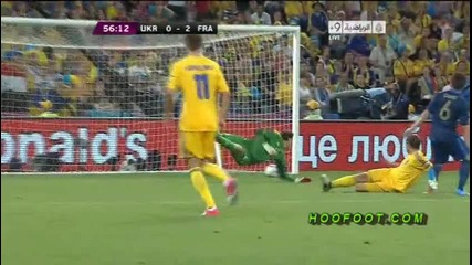 15.06.12 Украйна - Франция 0:2 *евро 2012*