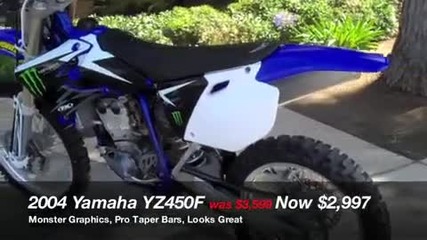 2004 Yamaha Yz450f 