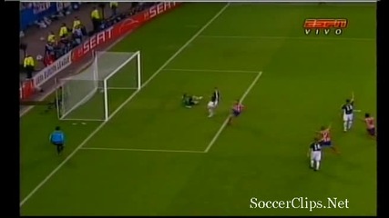 Atl Madrid 1 - 0 Fulham (forlan Goal) 