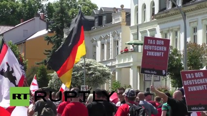 Germany: Antifa clash with police, forcing far-right march to turn back