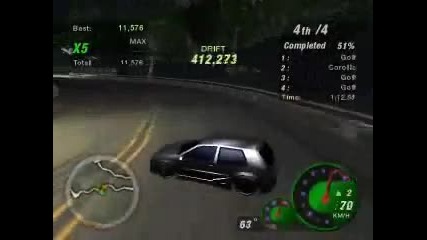 Need For Speed Drifting Golf Scoring High 