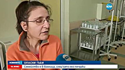 Семейство се натрови с култивирани гъби