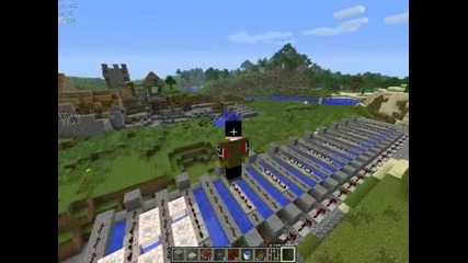 Minecraft:тnт Изстрелвачка by:tobi,madara Uchiha and Hitler