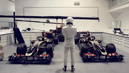 Стиг вилнее в базата на Лотус Рено F1