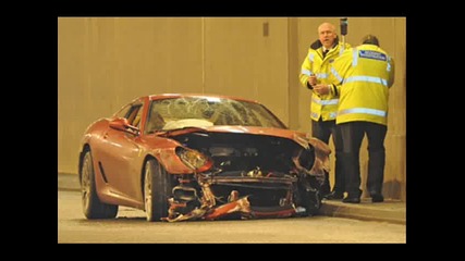 C.ronaldos car crash